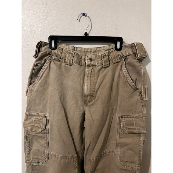 Men's Duluth Trading Fire Hose Ultimate Relaxed Fit Cargo Pants Size 36 x 32 [EX - Picture 2 of 9